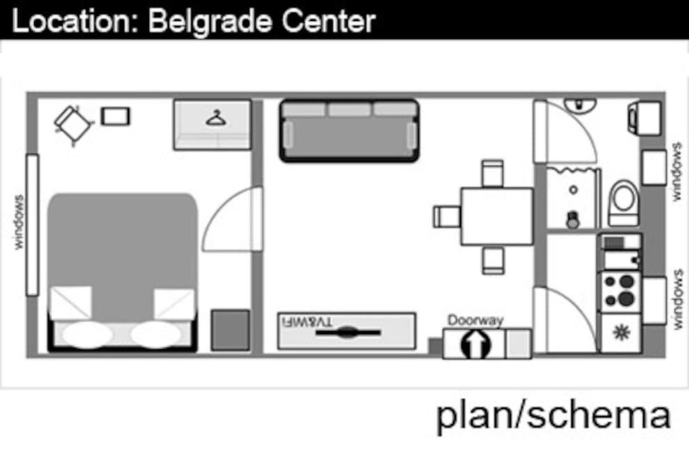 Apartament Atelier 12, Feeling Like An Artist! Promo Price Belgrad Zewnętrze zdjęcie
